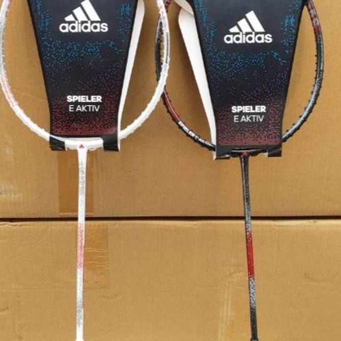 RAKET BADMINTON ADIDAS SPIELER E-AKTIV ORIGINAL 100% +COVER BERGARANSI Terlaris