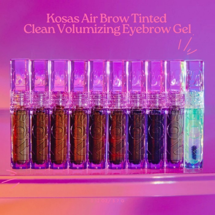 Kosas Air Brow Tinted Clean Volumizing Eyebrow Gel