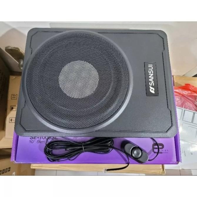 Subwoofer kolong aktif Sansui 10 inch / Sub Kolong Aktif Sansui Terlaris