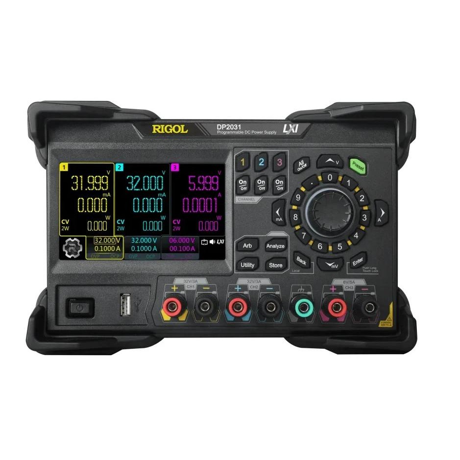 TOKOBATAKL Rigol DP2031 - 3 Channel Programmable DC Power Supply Low Current  222 W