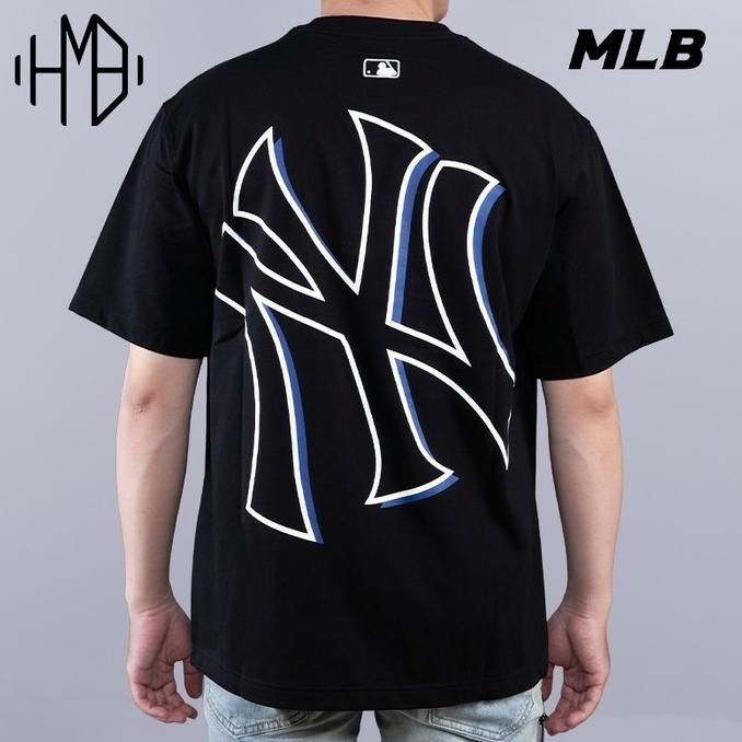 MLB Korea Mega Logo V2 Tee NY Yankees LA Dodgers Boston Red Sox Terlaris