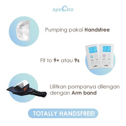 Spectra Handsfree - Cup Untuk Pompa Asi Elektrik