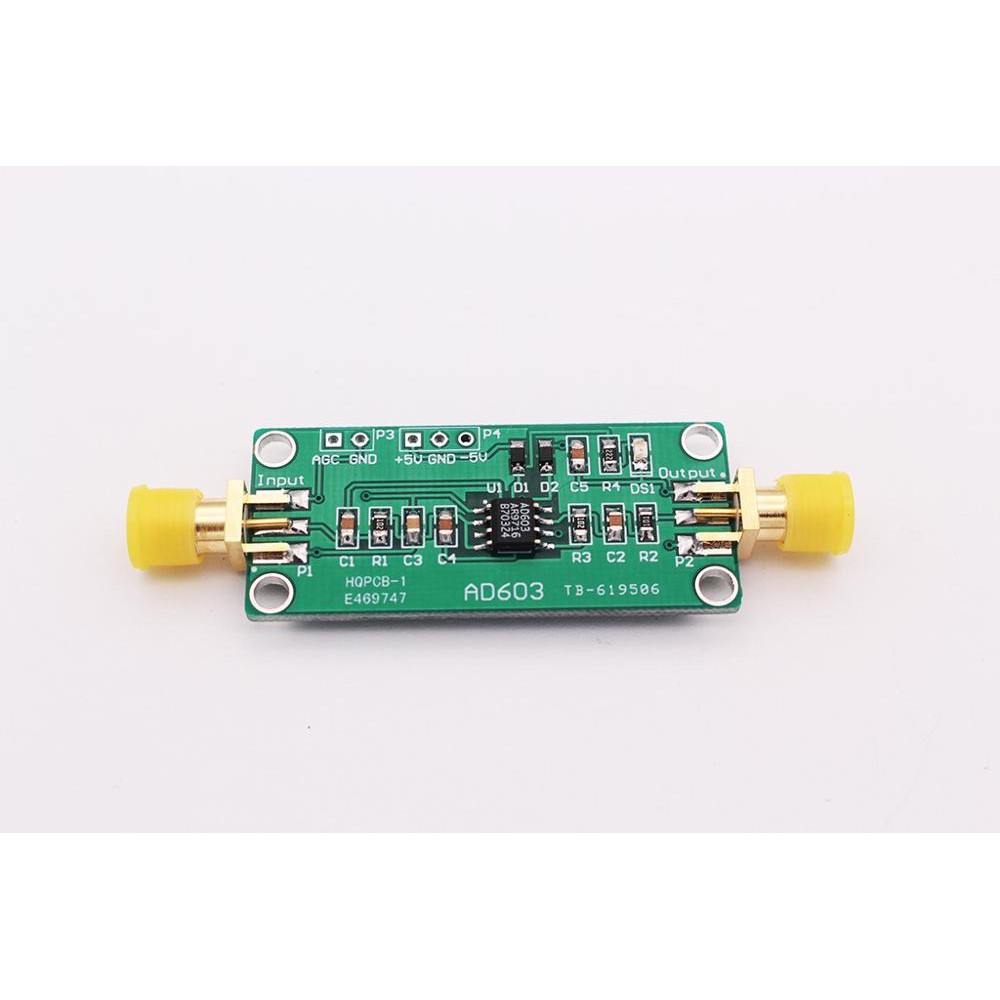 MADURAJAYYA AD603 Variable Gain Amplifier Module Voltage Controllable 80dB Voltage Amplifier