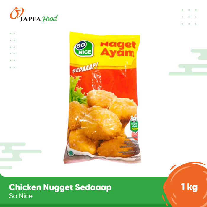 

So Nice Chicken Nugget Sedaaap 1kg