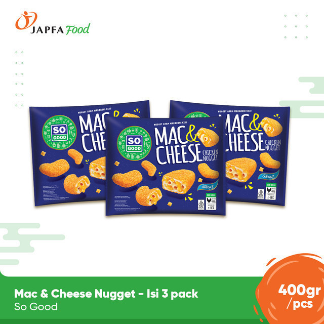 

So Good Mac and Cheese Nugget 400gr - Isi 3 pack