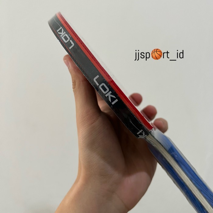 Bet Pingpong Bat Tenis Meja Bat Pingpong Loki 2Star Carbon Original