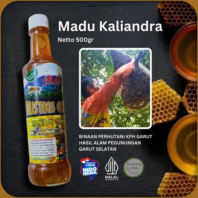 

%$%$%$%$] Madu Mustika Gunung Kaliandra 100% Murni Original Raw Honey Tanpa Campuran dari Hutan Garut Selatan