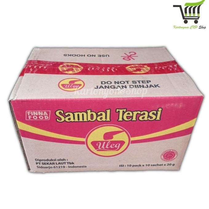 

Sambal Terasi Uleg Fina Finna Sachet Per Dus