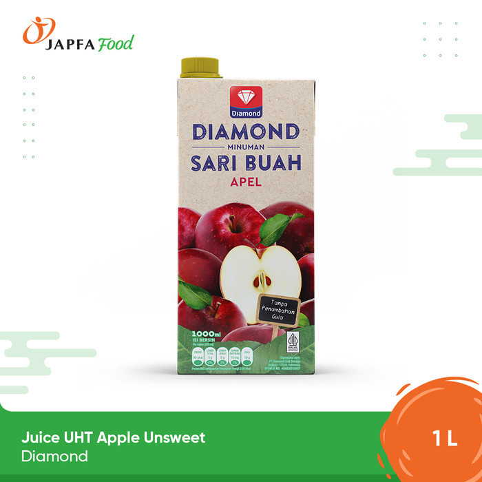 

Diamond Juice UHT Apple Unsweet 1L