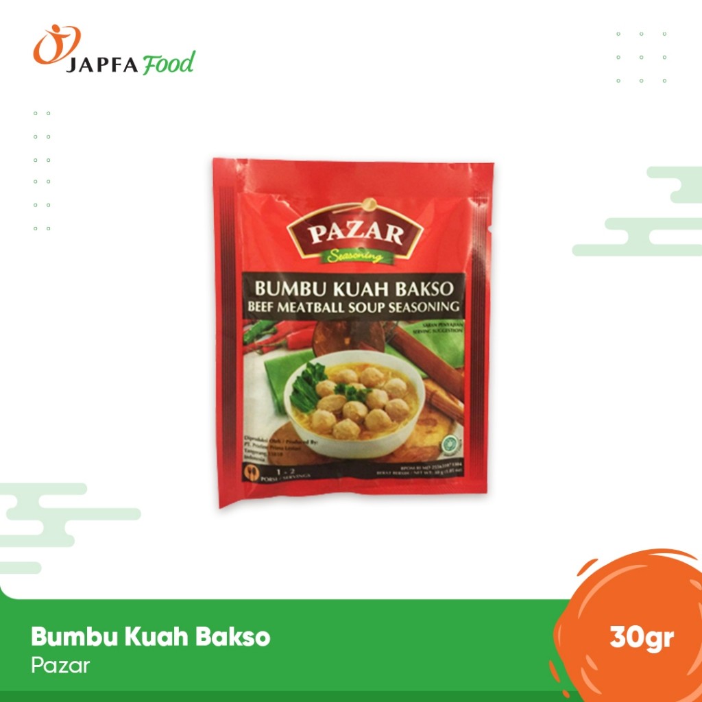 

Pazar Bumbu Kuah Bakso 30 gr