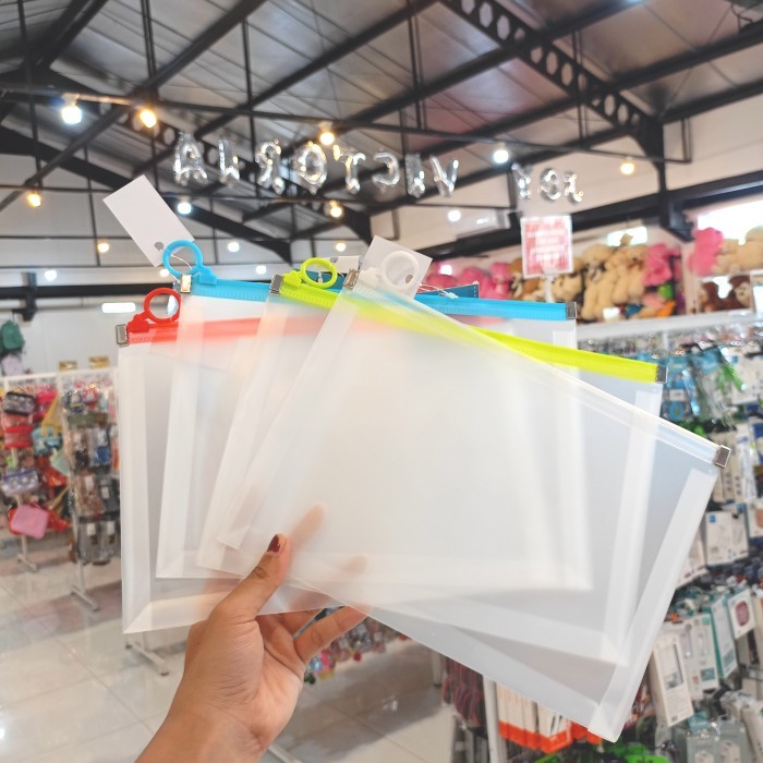 ___] MAP MIKA ZIP IMP A5-PTH ATK 8/ MAP MIKA SIMPLE - KANTORAN - SEKOLAH / MAP MIKA POLOS