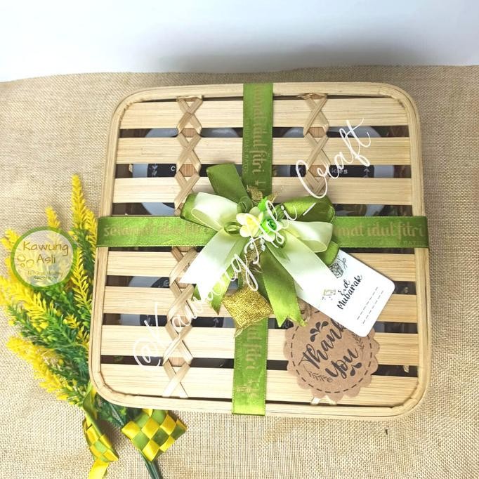 *#*#*#*#] Kotak Bambu Stick Pita Hampers Hantaran Kue Lebaran