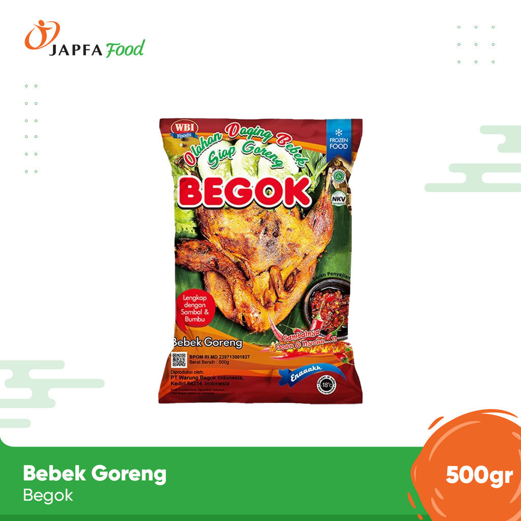 

Begok Bebek Goreng Ready to Cook 500gr