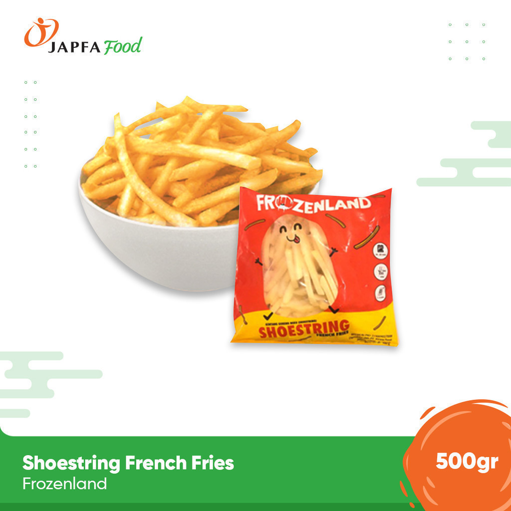 

Frozenland Kentang Goreng / Shoestring French Fries 500 gr