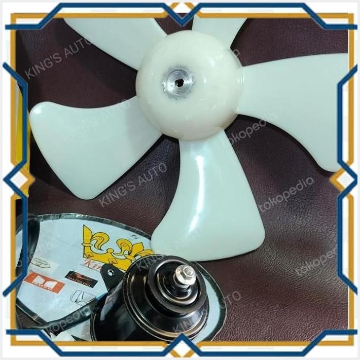 [KSA] KIPAS + MOTOR RADIATOR STARLET - SOLUNA