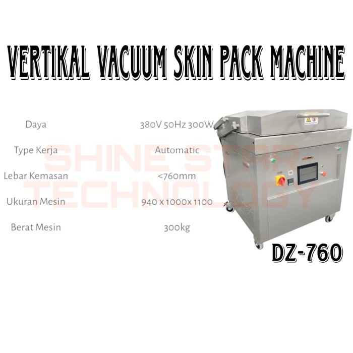 HEAVYPACK Vacuum Skin Packaging Food Vacuum Skin Pack Machine DZ-760 HEAVYPACK