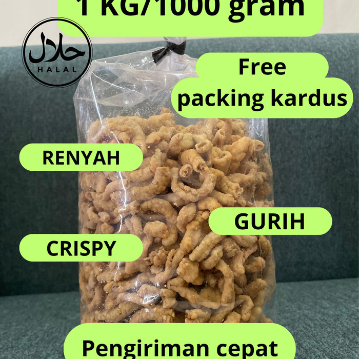 

GRATIS ONGKIR KERIPIK KRIPIK USUS AYAM 1 kg