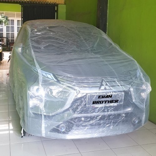 Cover Sarung Mobil Plastik Transparan Anti Air Innova Reborn