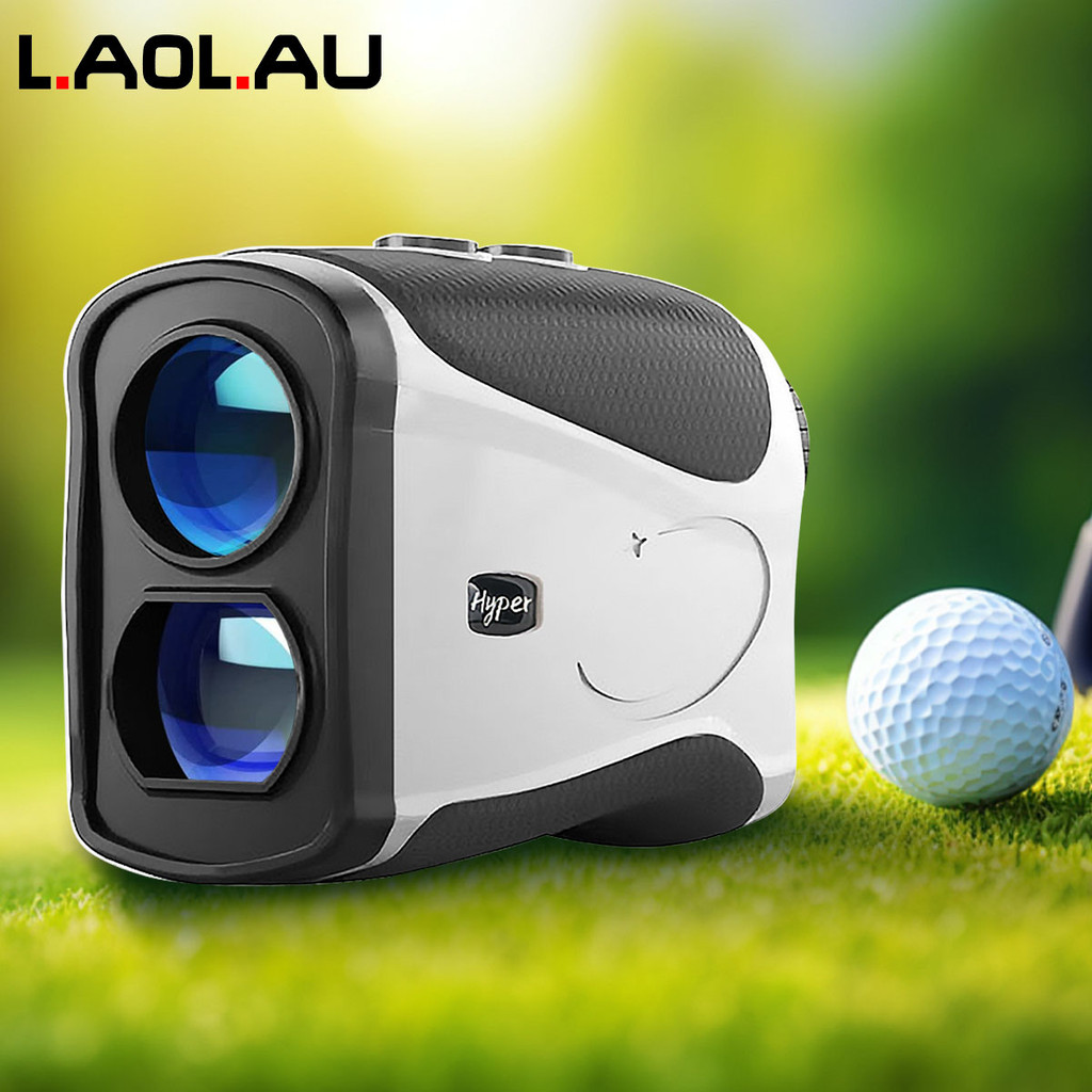 New 1200m Outdoor Golfing Rangefinder 800m Hunting Rangefinder Telescope 6X Rechargeable Flag-Lock L