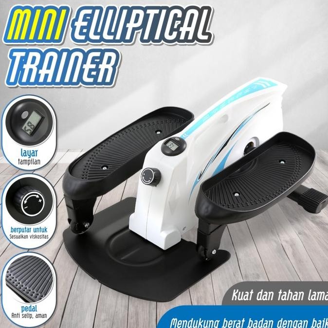 HTD Stepper Elips Mini Gym - Alat Fitness Rumah Portable