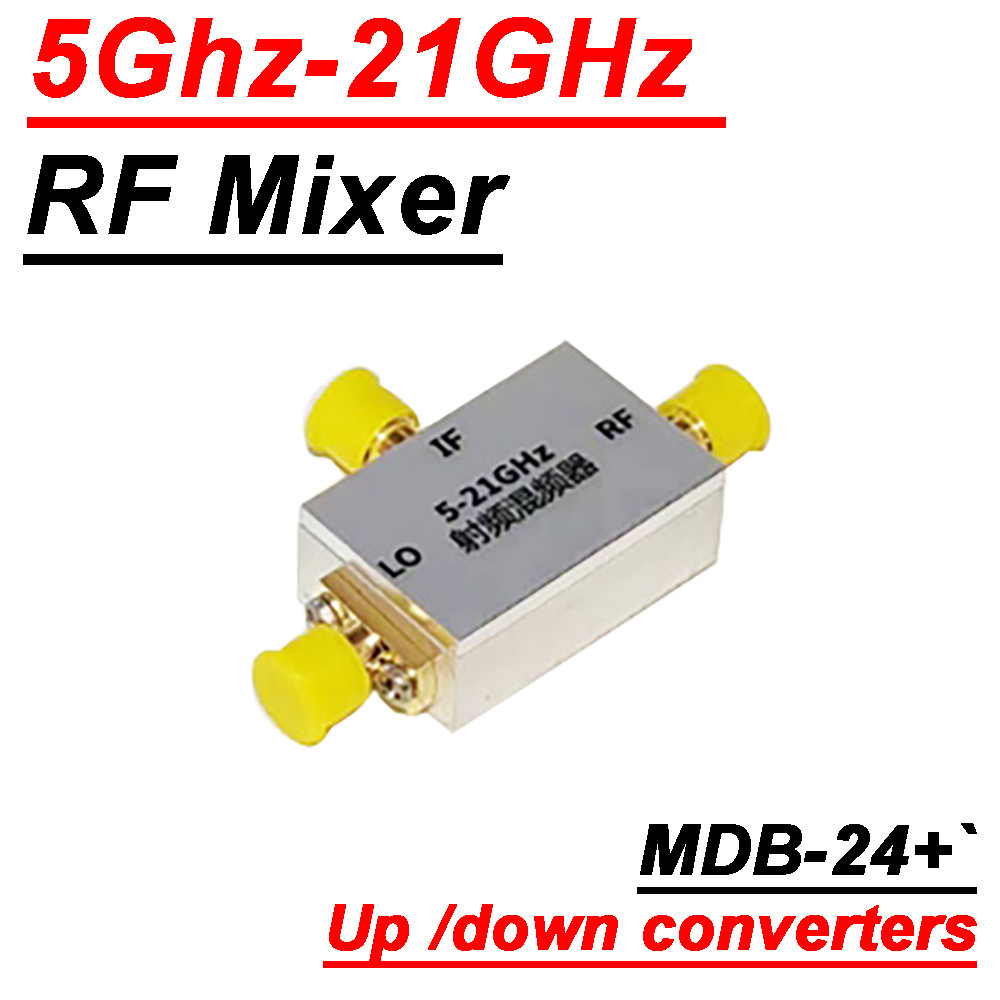 PUJASERRAZ 5Ghz-21GHz RF frequency mixer signal Up /down converters FOR C-band, X-band, KU transmitt
