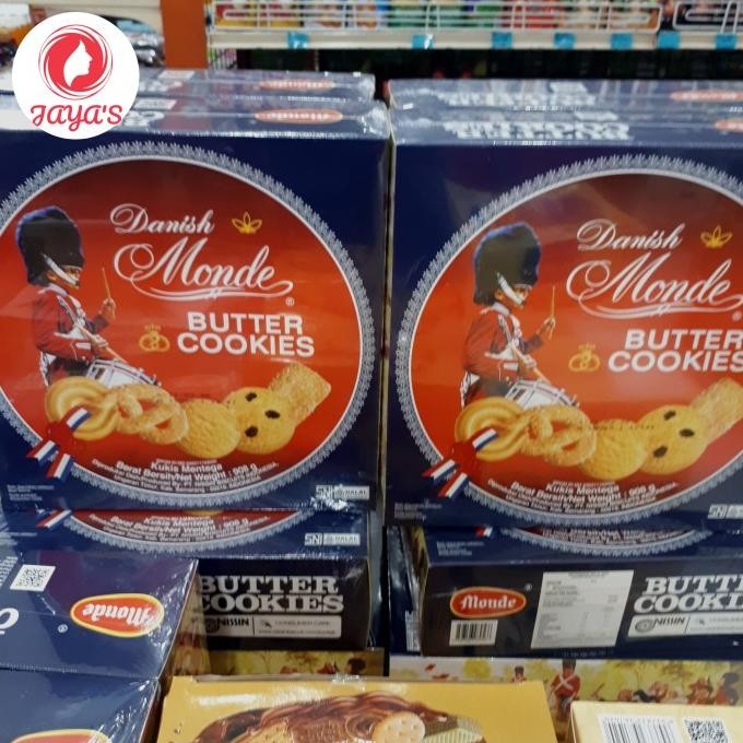 

Monde Danish Butter Cookies Biscuit Kue Biskuit 908g Besar ICA