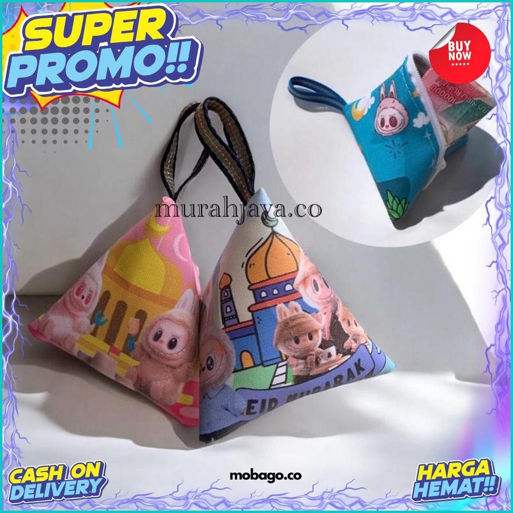 

(12 Pcs) Amplop Ketupat Karakter Angpau Lebaran Muslim Amplop Murah Cod