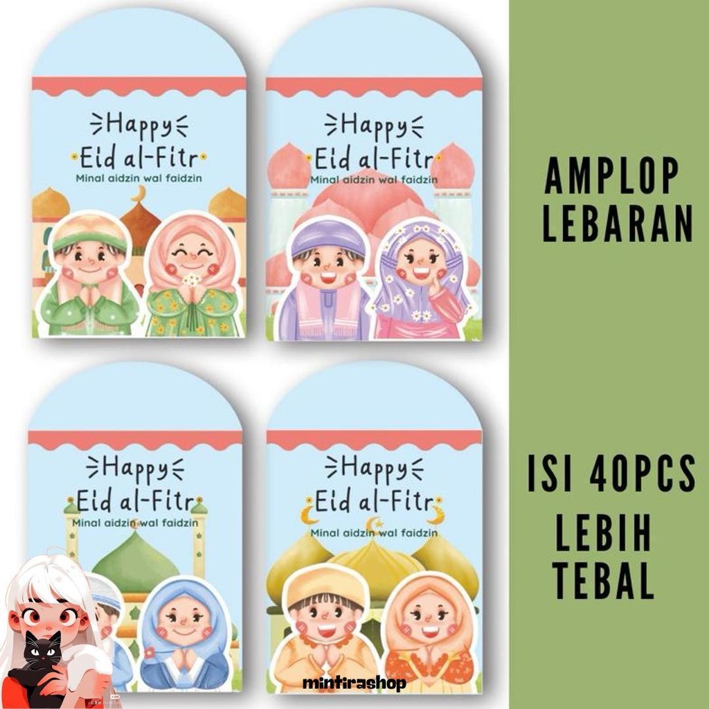 

Amplop Lebaran Isi 40 Pcs Angpao Lebaran Cod
