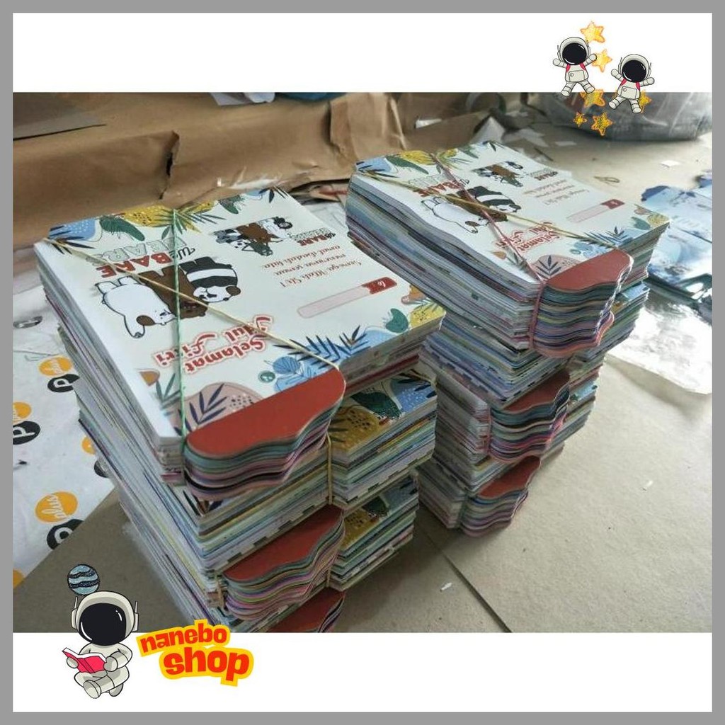 

100 Lembar Amplop Lebaran Idul Fitri Ukuran Panjang Besar Murah