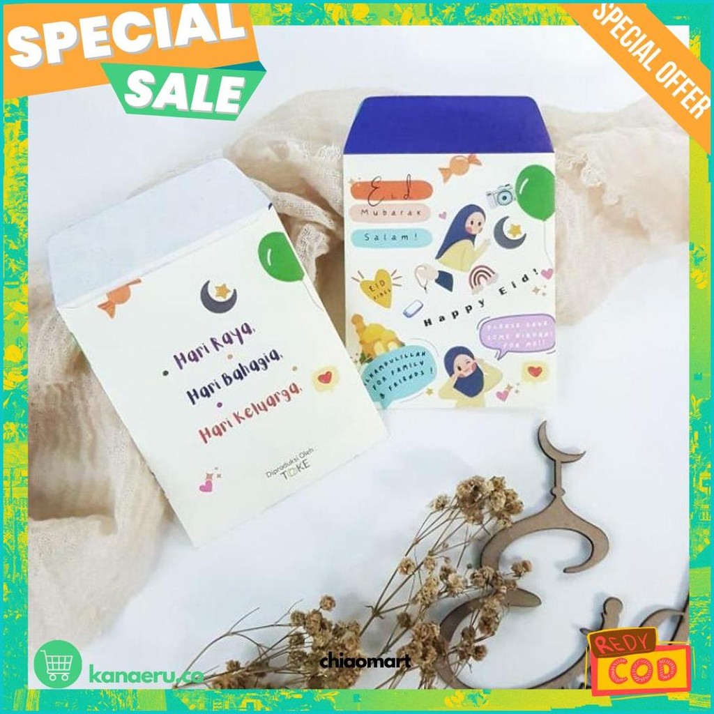 

Amplop Lebaran/Amplop Thr Idul Fitri Isi 10 Pcs/Amplop Angpao Lebaran Kecil Uang Dilipat Sale