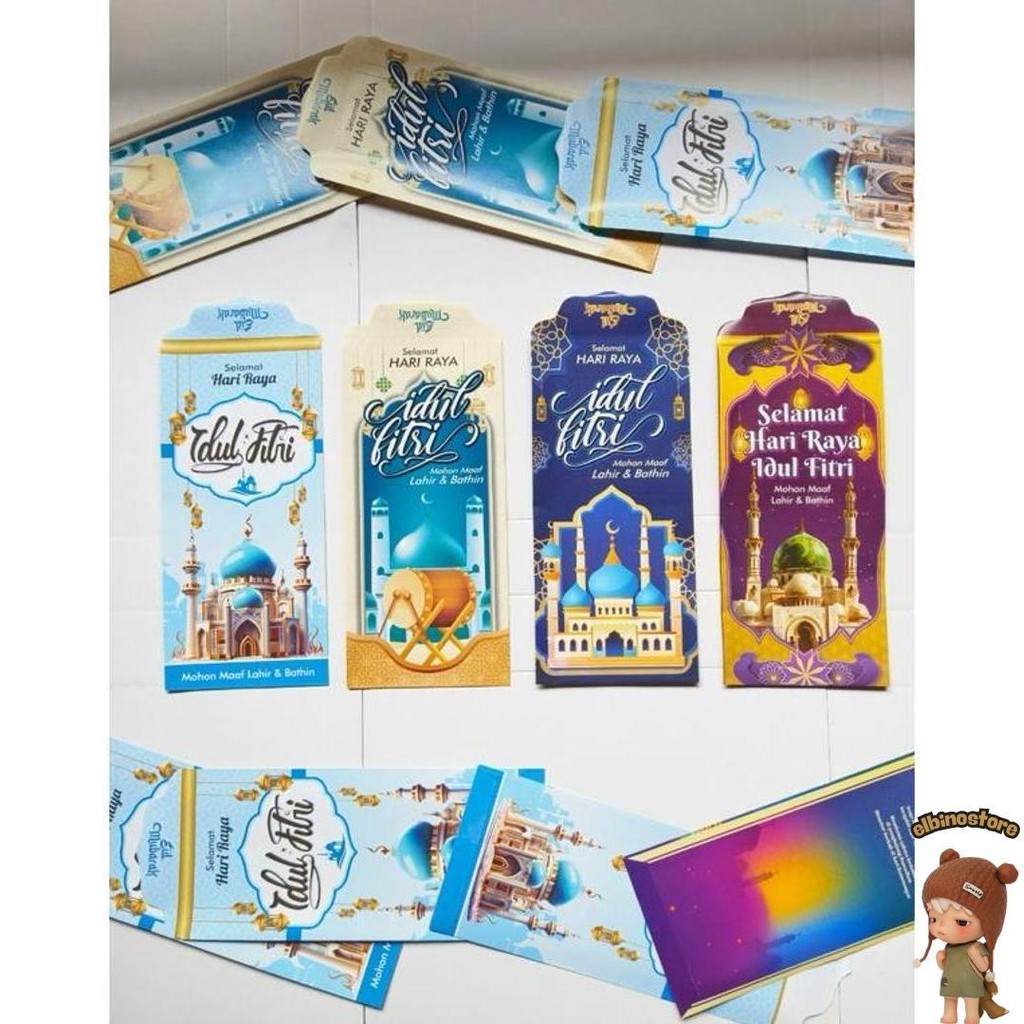 

Amplop Lebaran Panjang Isi 100 Lembar Tema Masjid / Angpao Thr Idul Fitri Hari Raya 1 Pak Isi 100 Lembar Uk 18.5 X 7,5 Rilisan Terbaru Diskon