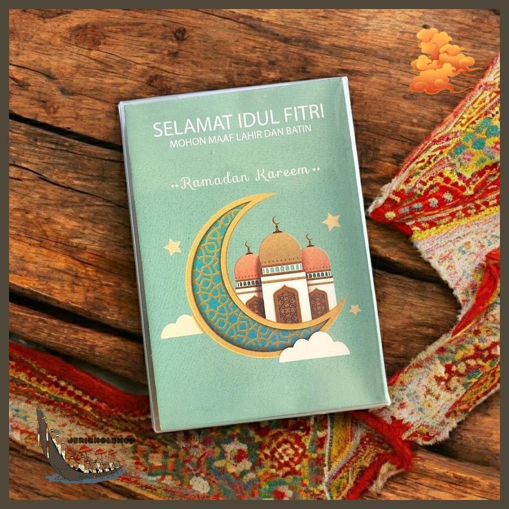 

Amplop Lebaran Motif Hari Raya Idul Fitri - Isi 50 Lbr Murah