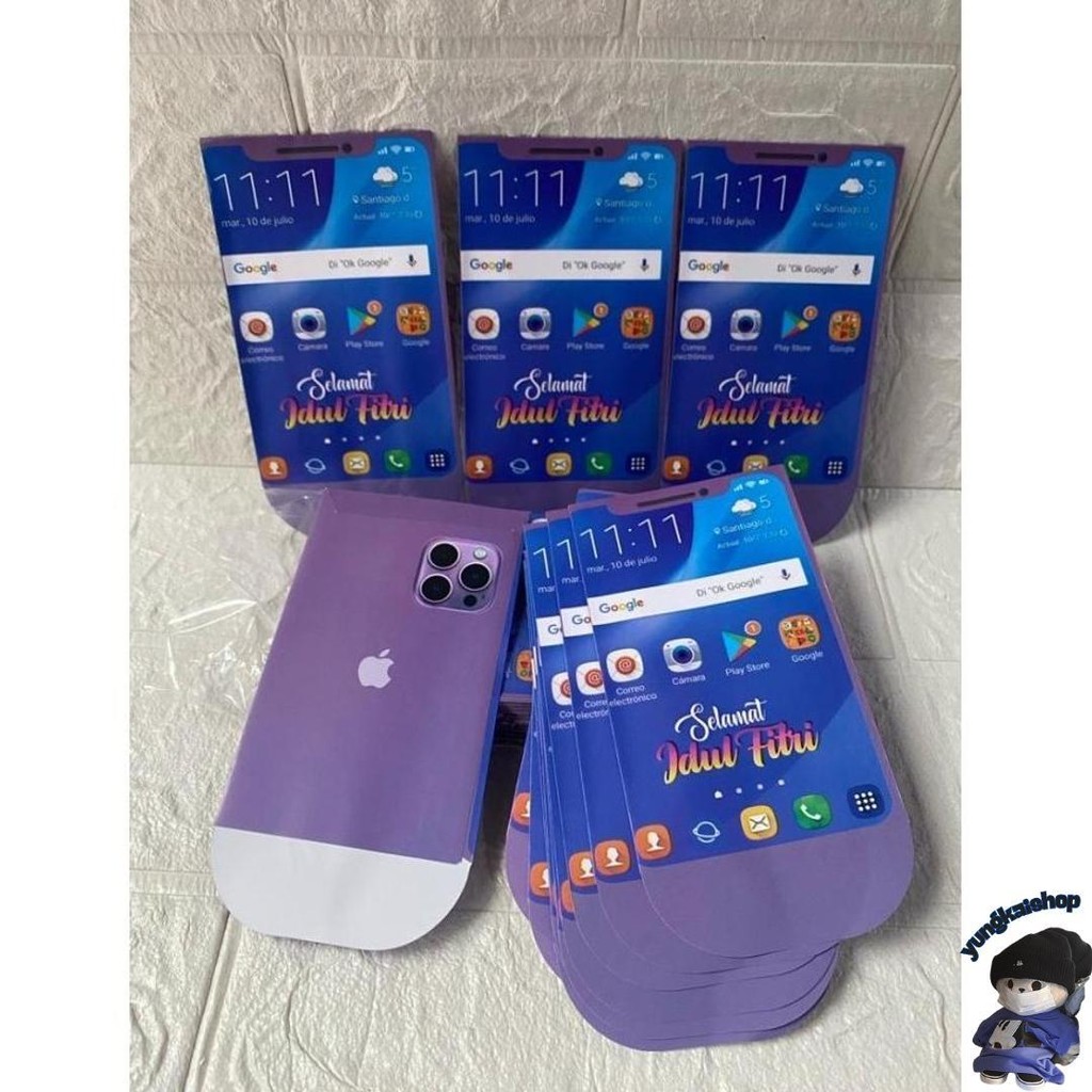 

Amplop Ampau Lebaran Motif Iphone Uk Medium Isi 100 50 10 Lembar - Iphone Mix, 100 Lembar Kilat