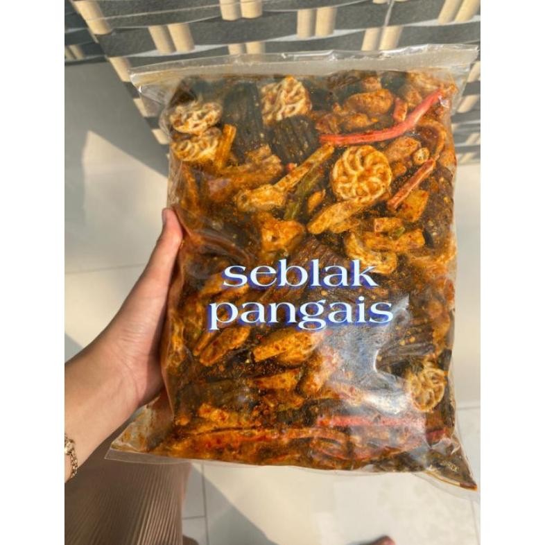 

KERUPUK SEBLAK CAMPUR MIX/ANEKA SEBLAK KERUPUK CAMPUR PEDAS CIKRUH 250 GRAM