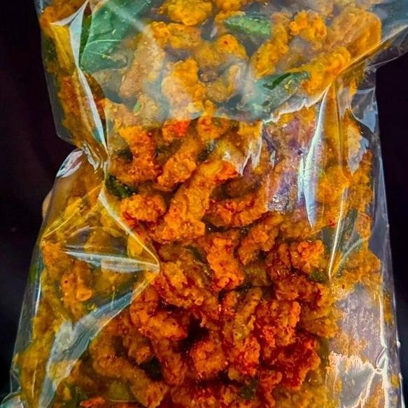 

KERIPIK USUS PEDAS DAUN JERUK 500GR KHAS NGABRET