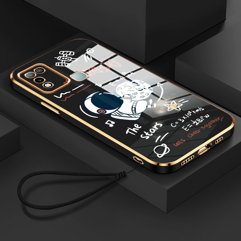 Casing Hp Untuk Infinix Hot 9 Play Hot 10 Play Hot 11 Play Case Casing tali lapisan Softcase Silikon