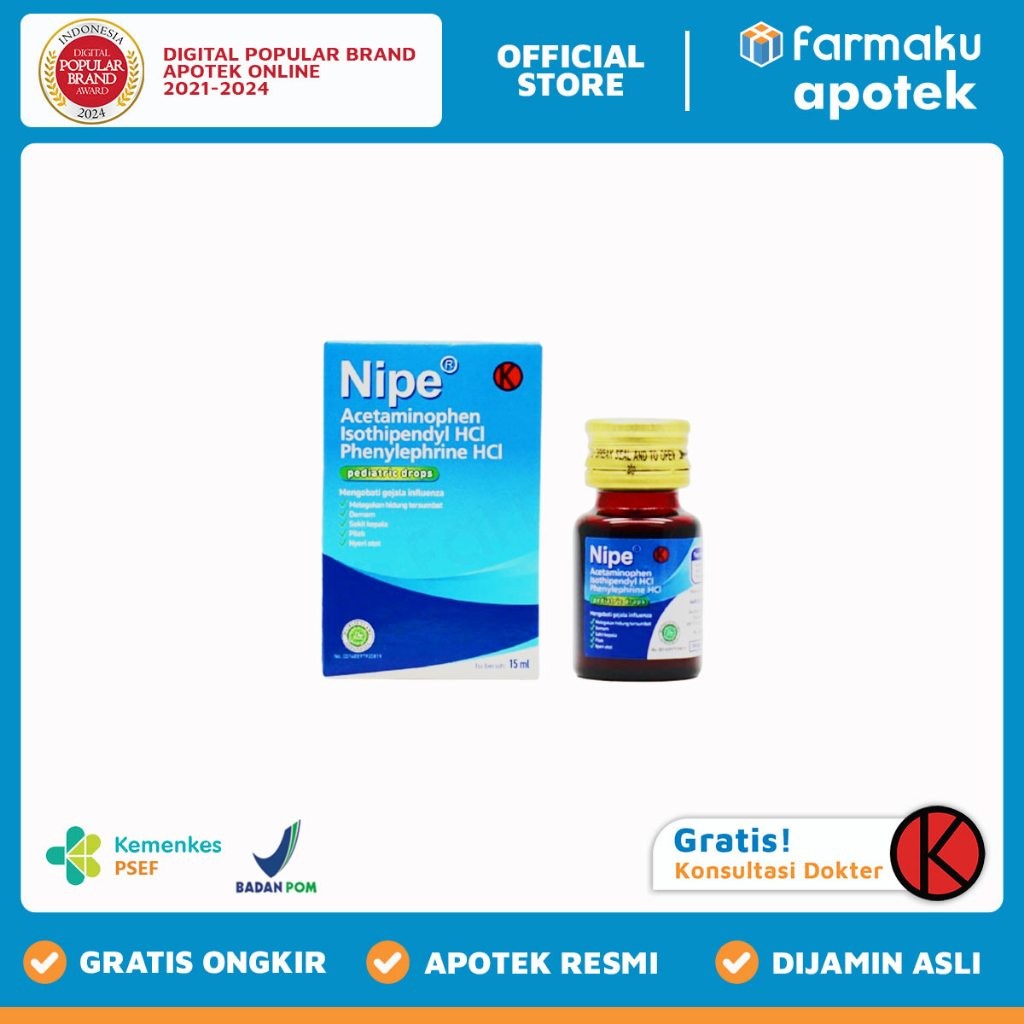 Nipe Drop 15 ml - PSG