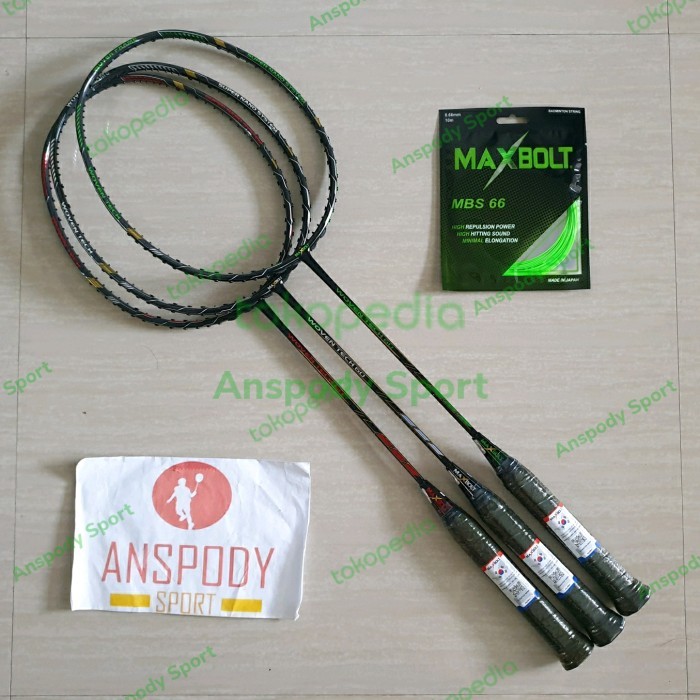 TERBARU RAKET BADMINTON MAXBOLT WOVEN TECH 60