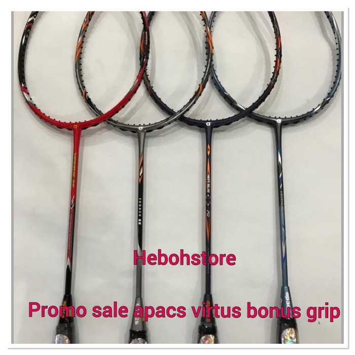 SALE RAKET BADMINTON APACS VERSUS 55/77 PROMO ORIGINAL