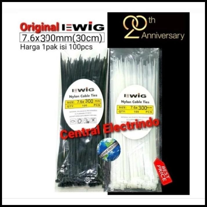 

New Kabel Ties Ewig 7.6300Mm (30Cm).