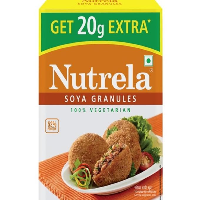 

$$$$] SOYA GRANULES NUTRELA 200G / Protein Dhaakad / Protein Tinggi