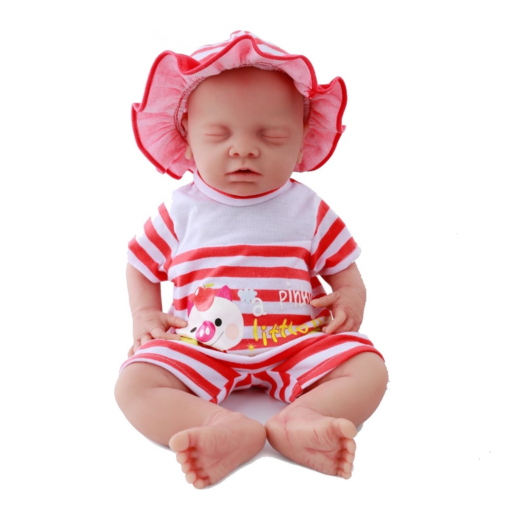 SGS 18 Inch Sleeping Reborn Silicon Baby Doll Best Christmas Presents