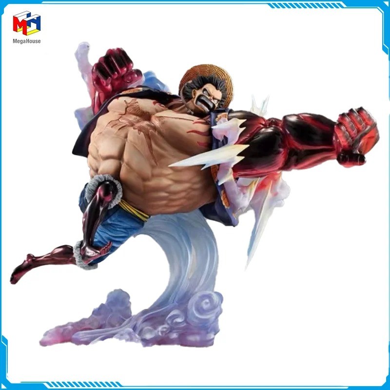 SGS Megahouse P.O.P ONE PIECE Monkey D. Luffy New Original Anime Figure Model Toy for Boy Action Fig
