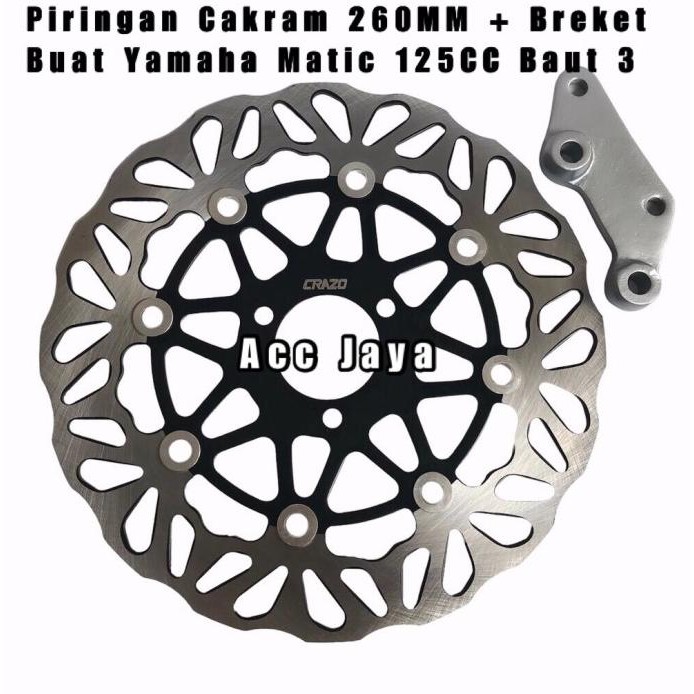 Piringan Cakram Disc 260MM Mio Gear Soul GT 125 Mio S Xride125 Fino125 Terlaris