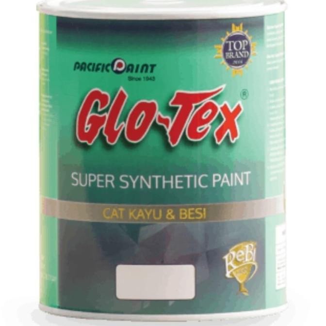 CAT KAYU DAN BESI GLOTEX / GLO-TEX 0,9 L / CAT MINYAK KHUSUS GOJEK
