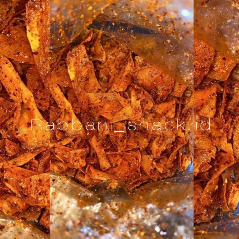 

KRIPSET RABBANI PEDAS GURIH 100% KHAS SUKABUMI 250gram