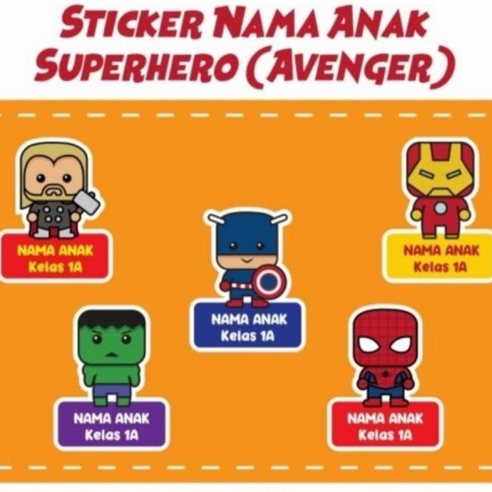 

STIKER SABLON LABEL NAMA KARAKTER UNTUK DI BAJU/ KAIN PERMANENT 35 PCS