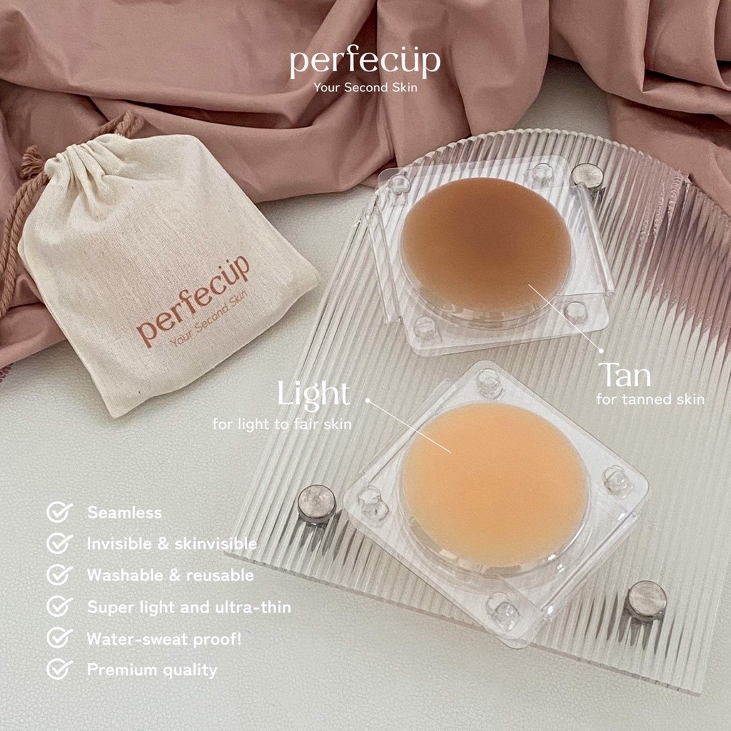 Perfecup Nipple Patch Tanpa Lem Non Adheive And Reuable Nipple Patch Wahable Nipple Patch Utup