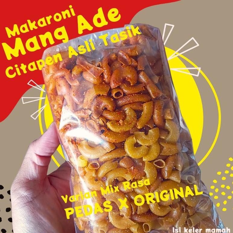 

MAKARONI MIX RASA MANG ADE CITAPEN ASLI TASIKMALAYA