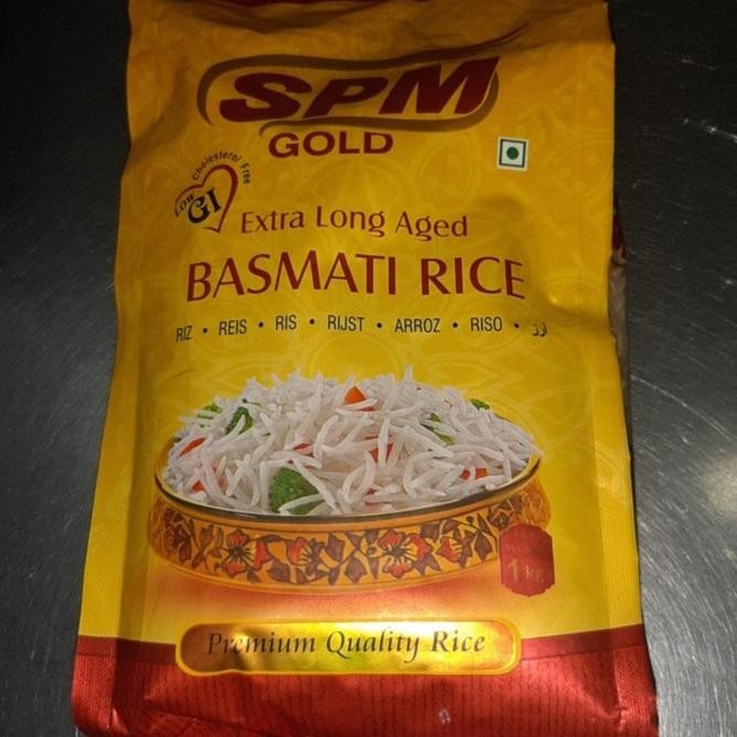 

.........] BASMATI RICE GOLD EXTRA LONG AGED SPM 1KG / Beras Import India